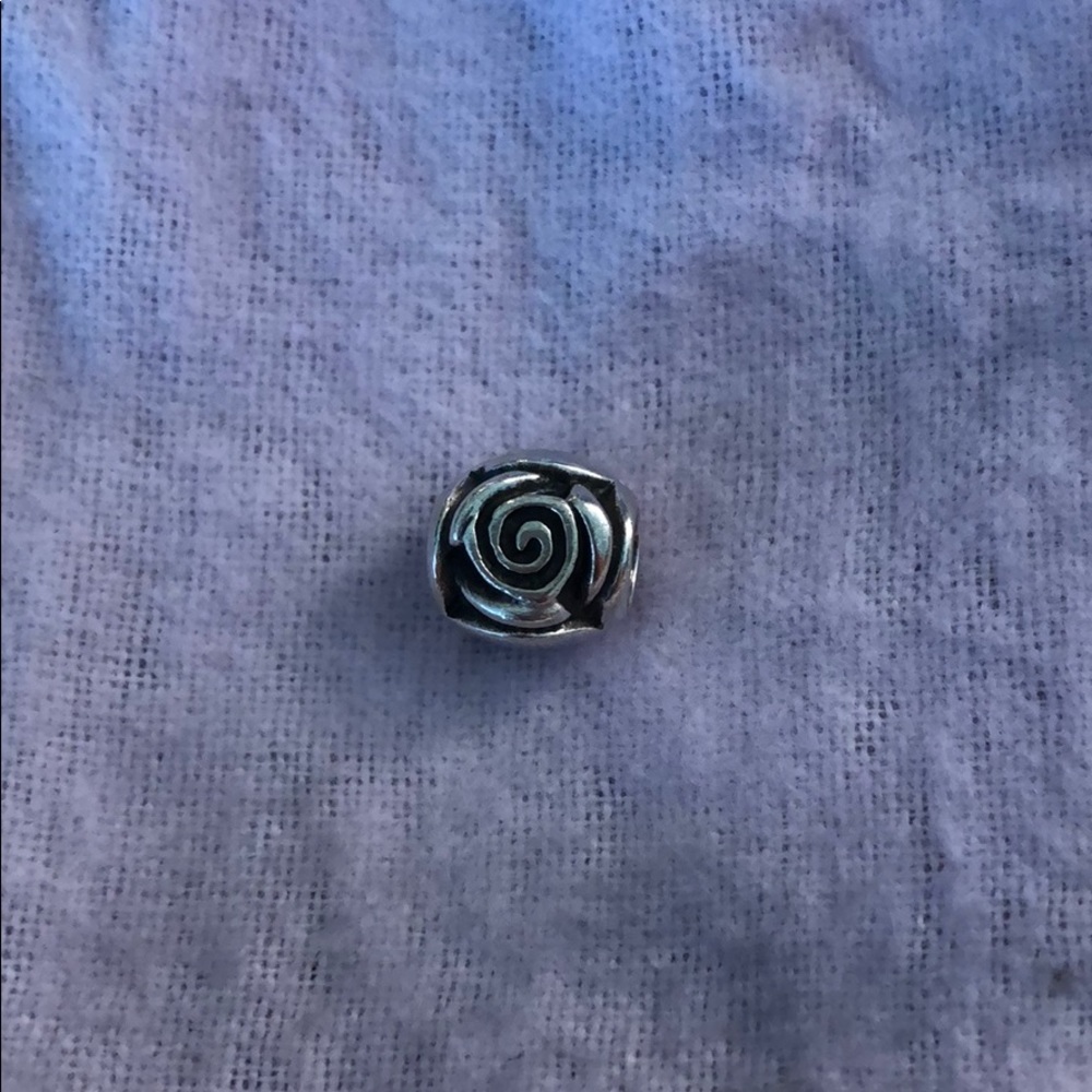 Pandora Sterling Silver Rose Charm